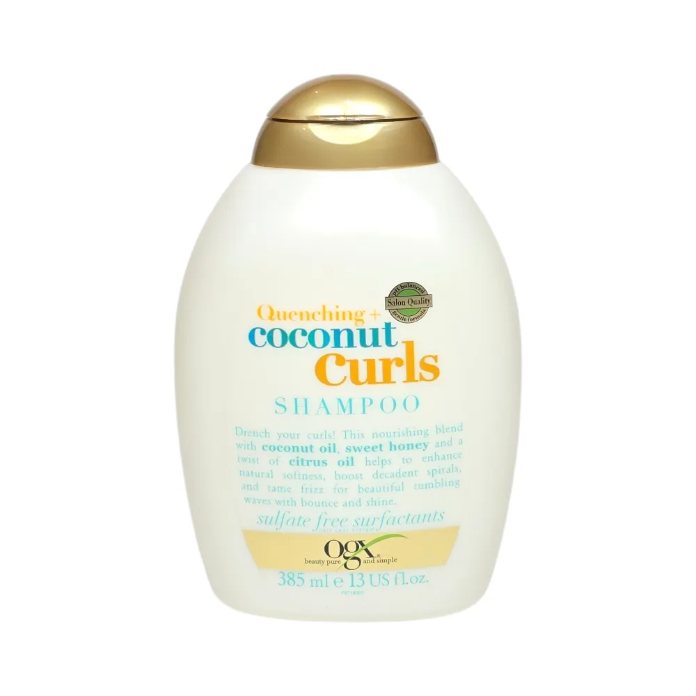 شامپو او جی ایکس Quenching Coconut Curls حجم 385 میلی لیتر