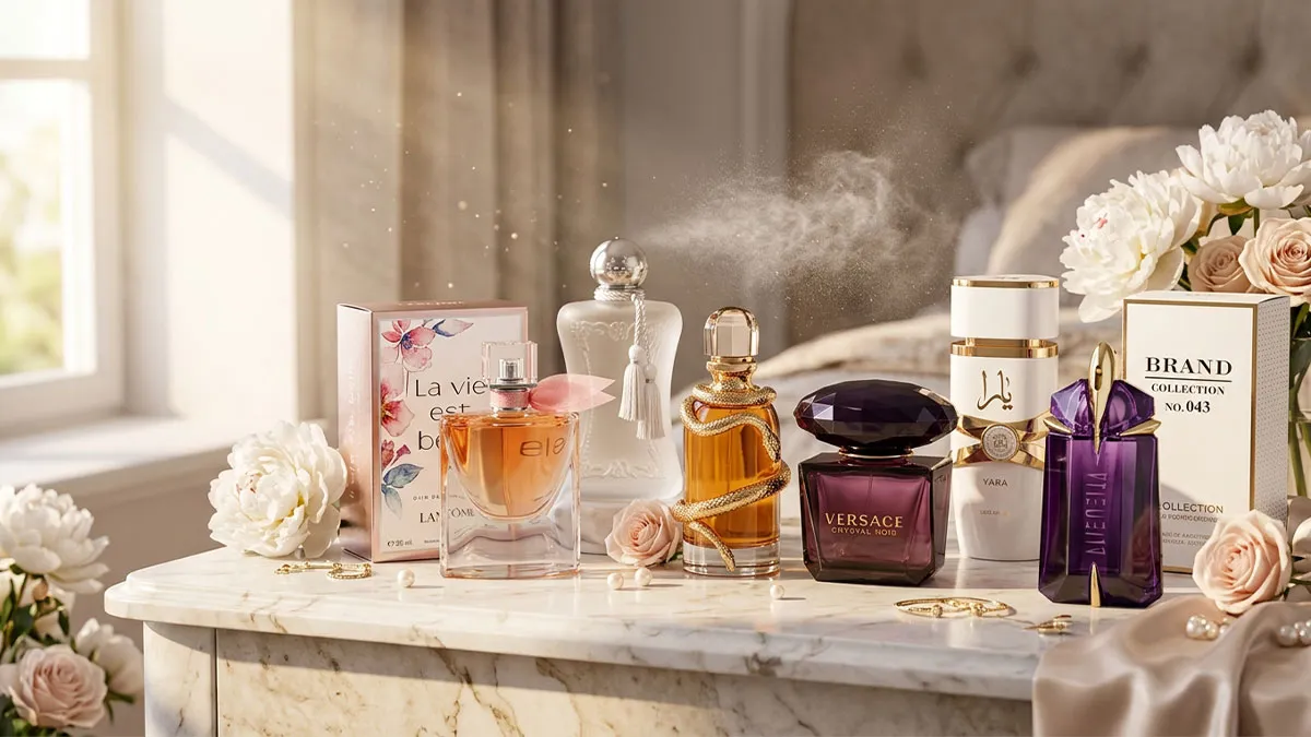 بهترین عطر زنانه با پخش بوی عالی