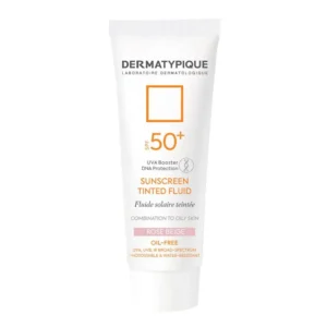 کرم ضد آفتاب درماتیپیک پوست چرب رز بژ SPF50 حجم 50 میلی لیتر