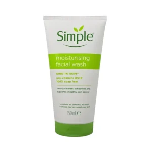 ژل شستشو صورت سیمپل مدل Moisturising حجم 150 میلی لیتر