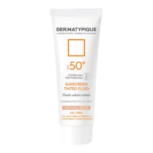 فلوئید ضد آفتاب رنگی درماتیپیک SPF50 پوست چرب و مختلط 50 میلی لیتر
